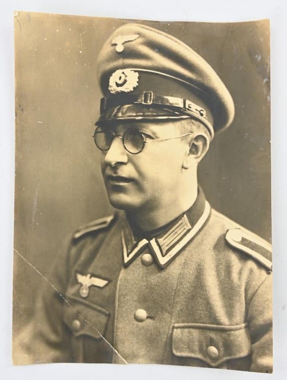 German WH NCO Portrait Picture Set