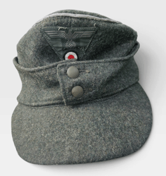 Wehrmacht Heer Officer’s M43 Field Cap by Peter...