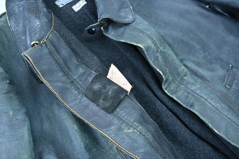 German KM Leather Coverall