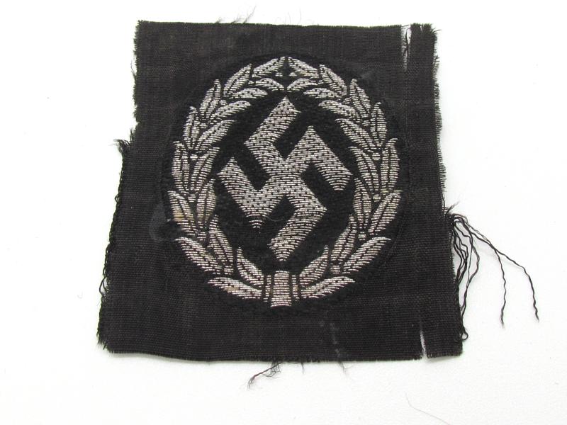 BeVo-woven 'Schuma' Officers Arm + Cap-Badge