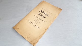 Afrika-Karte – Tornisterschrift des Oberkommandos der Wehrmacht