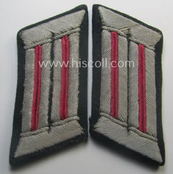 Pair of WH (Heeres) officers'-type collar-tabs (ie. 'Kragenspiegel...
