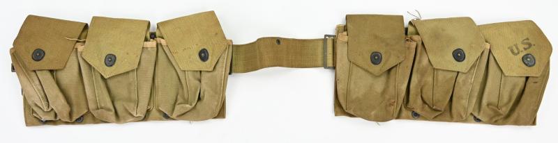 US WW2 M-1937 BAR Rifle Magazine Belt.