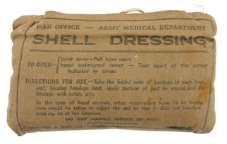 British WW2 Shell Dressing 1940