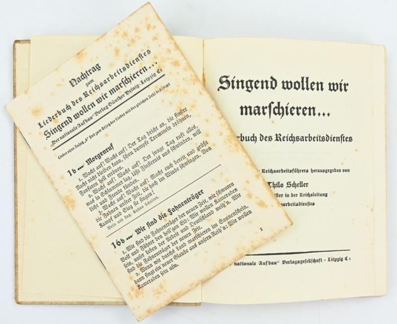 German RAD Marching Songbook