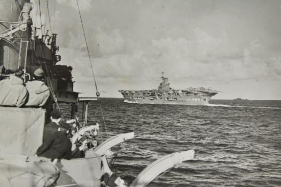 British WW2 Picture HMS Ark Royal