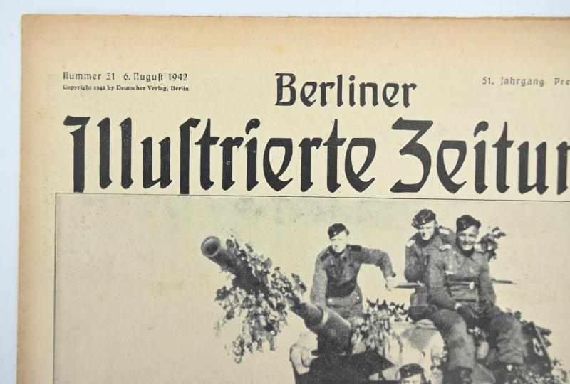 German Berliner Illustrierte Zeitung Newspaper 1942