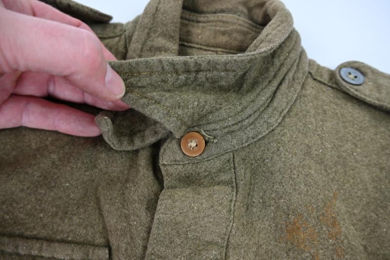 British WW2 Wool Service Shirt