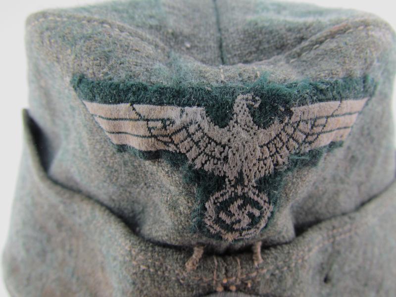 Wehrmacht ( Heer ) M34 Side Cap WithTransport Troops Soutache