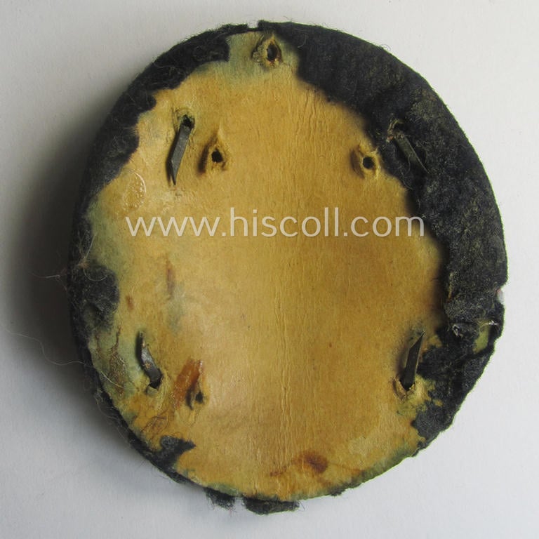 Bronze-toned (and I deem 'Cupal'-based!) 'Kyfhäuserbund Schiessauszeichnung' depicting the 'Kyfhäuser'-monument and text: 'Wettkampfsieger 1938'