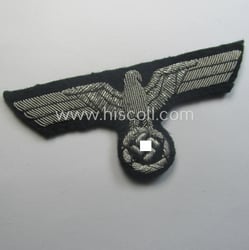 WH (Heeres) officers'-type, hand-embroidered breast-eagle (ie. 'Brustadler für...