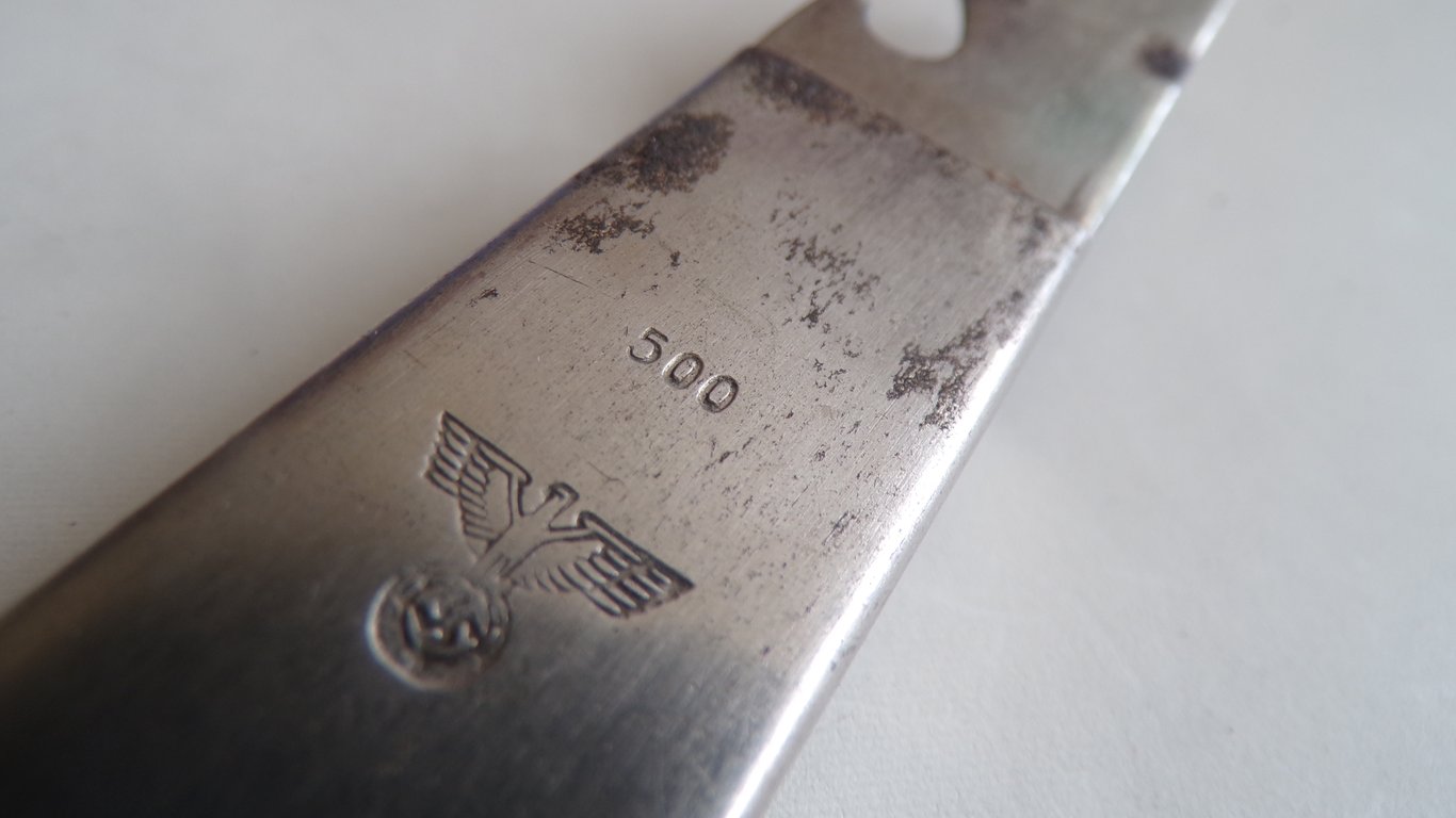 Heer / Luftwaffe Essbesteck "Klaue"