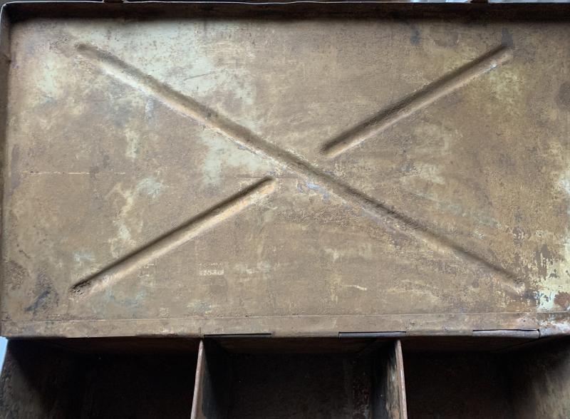 German Armored Vehicle MG34/42 Ammo. Drum Case