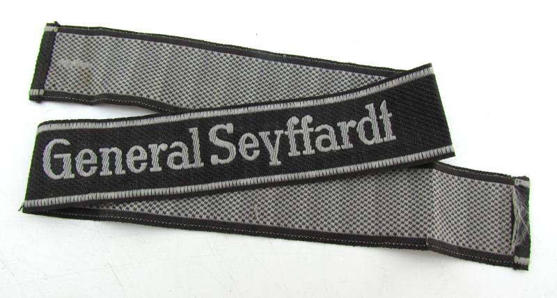 Waffen-SS Panzergrenadier Regiment "General Seyffardt" Bevo Cufftitle