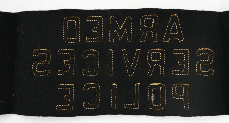 US WW2 Armed Forces Police Armband