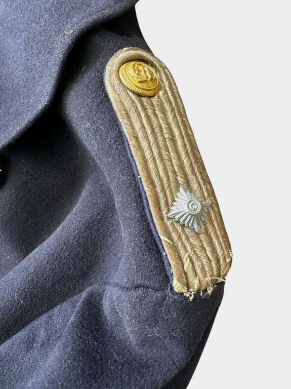 Kriegsmarine Officers Greatcoat With Insignia Maker Marked