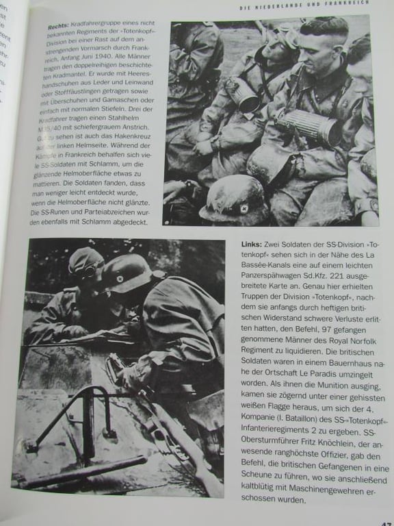Book : "The Waffen SS on the Western Front",