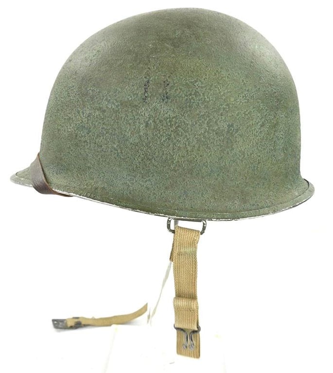 US WW2 M1 Swivel Bale Combat Helmet 'Schleuter'