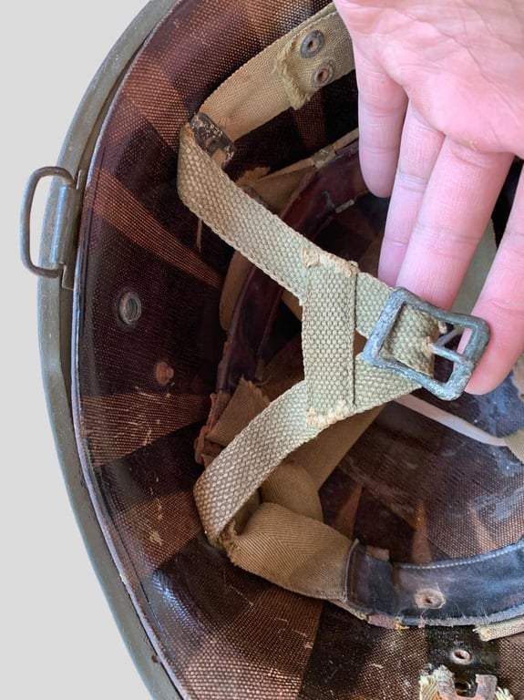 U.S. Paratrooper Airborne Helmet and Liner