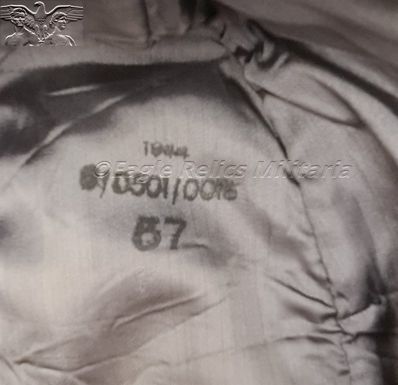 M43 Luftwaffe field cap ‘Einheitsfeldmütze’ with RBNr. 1944 Dated