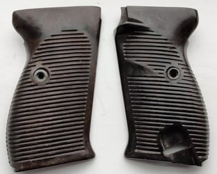 Pair of P38 bakelite pistol grips