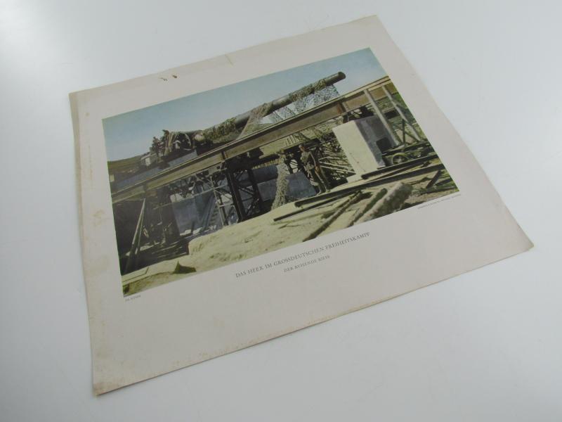 German.Printed Photo,”Das Heer Im Grossdeutschen Freiheitskampf