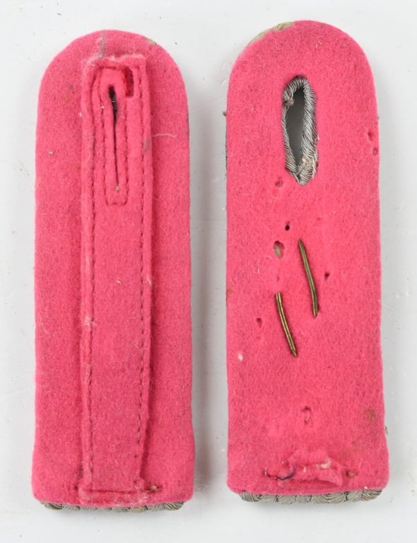 German WH Panzer Officer's Shoulderboard Set