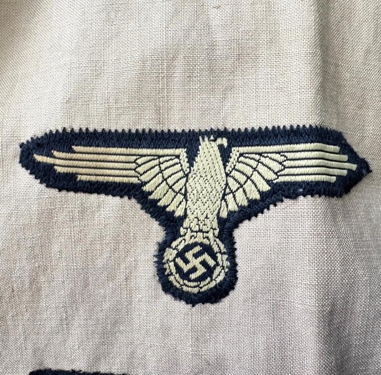 Waffen-SS tropical ‘Sahariana’ Shirt with Insignia