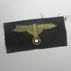 'SS' (ie. 'Waffen-SS') 'BeVo'-woven, EM- (ie. NCO-pattern) tropical-styled...