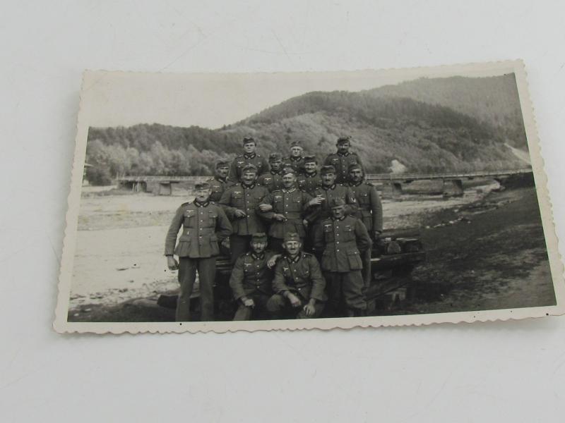 Group Photo From Wehmacht Soldiers