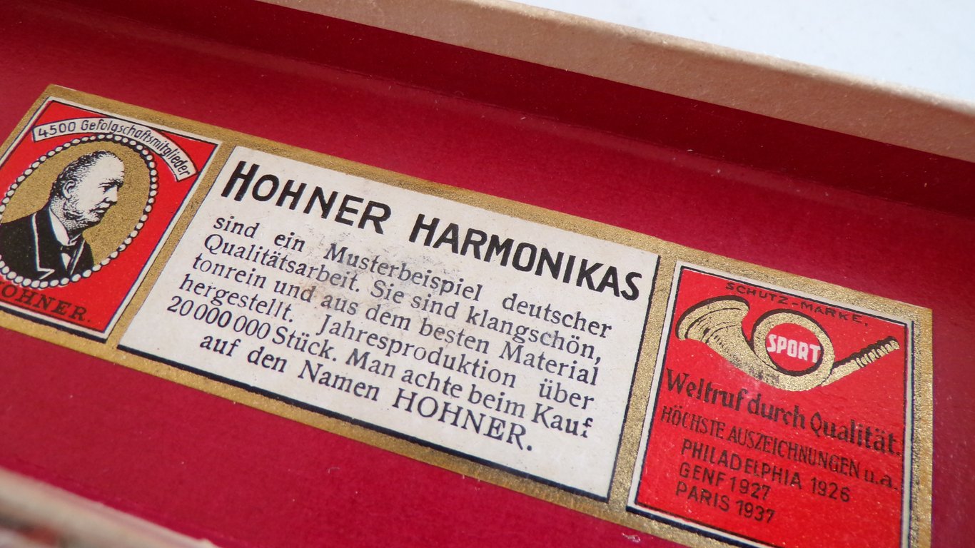 M. Hohner "Unsere Lieblinge" Harmonica