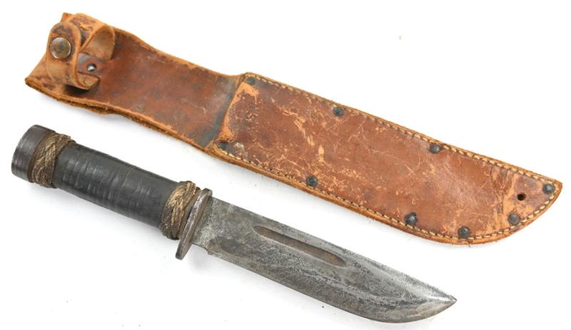 USN WW2 U.S. WWII Cattaraugus 225Q Fighting Knife