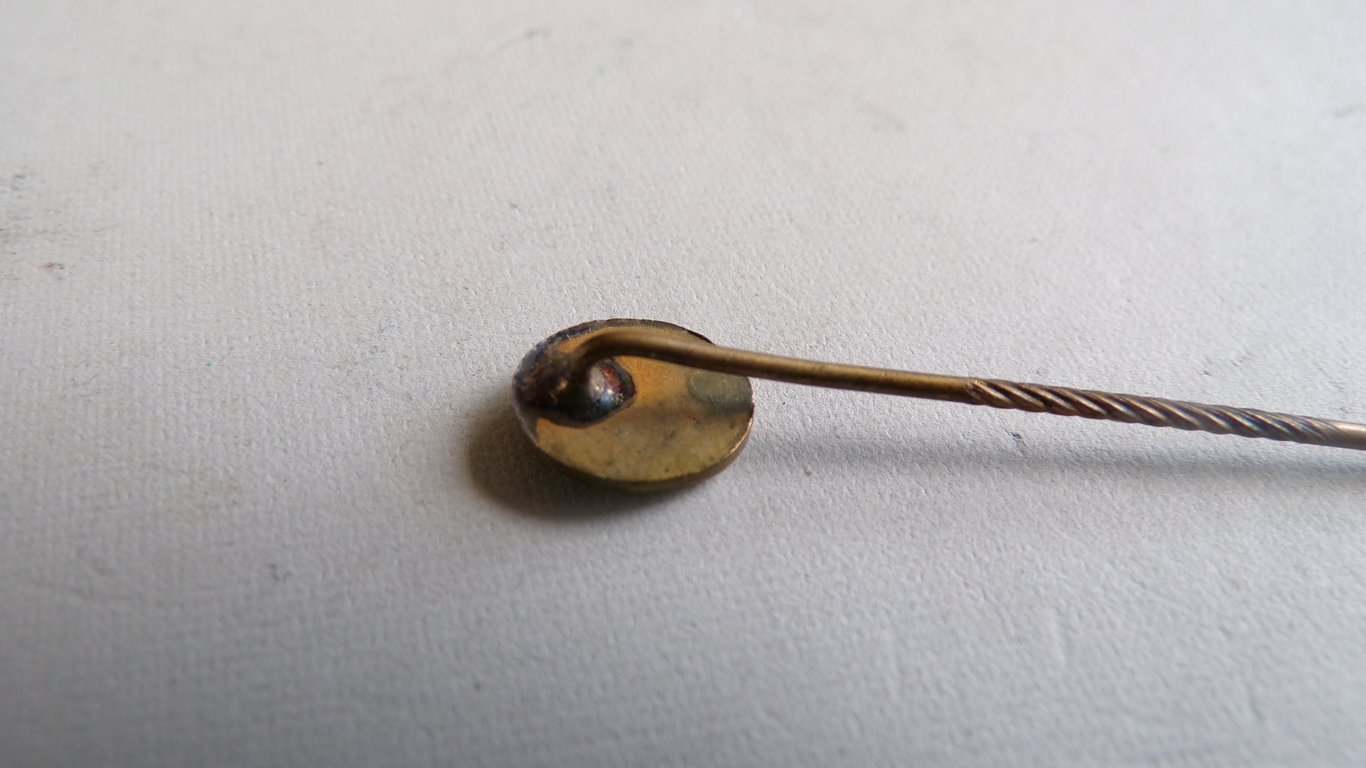 Wound Badge in Gold 9mm Miniature