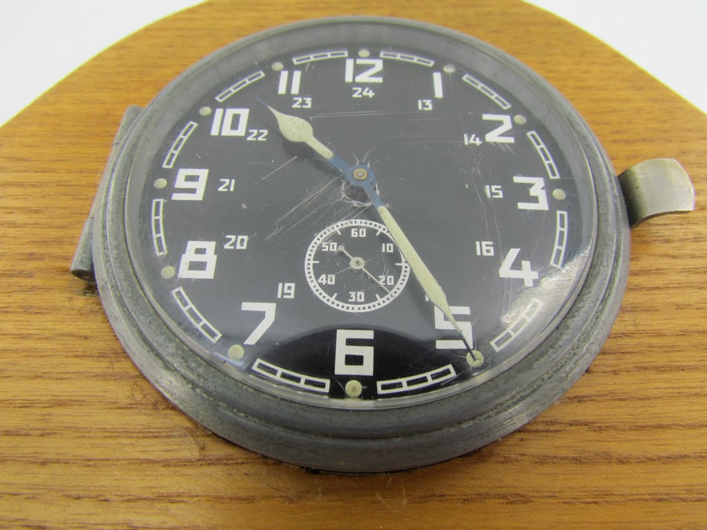 German Military Clock Kienzle 1943 – Heerzeugamt Marked, Fully Working