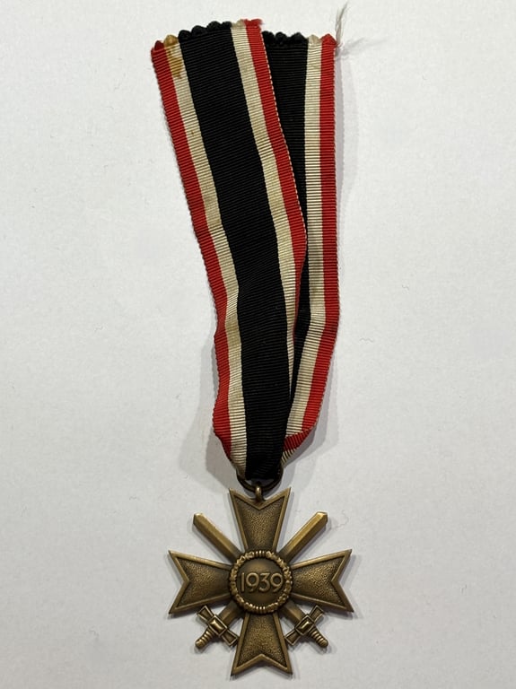War Merit Cross with Swords and ribbon “65” Klein & Quenzer AG