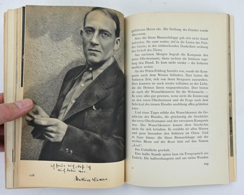 German Book 'Wir beginnen das Wunschkonzert für die Wehrmacht''