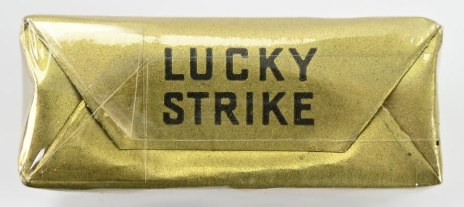 US WW2 Package of Lucky Strike Cigarets