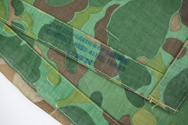 US Navy WW2 Camouflage Shelter /Rain Poncho
