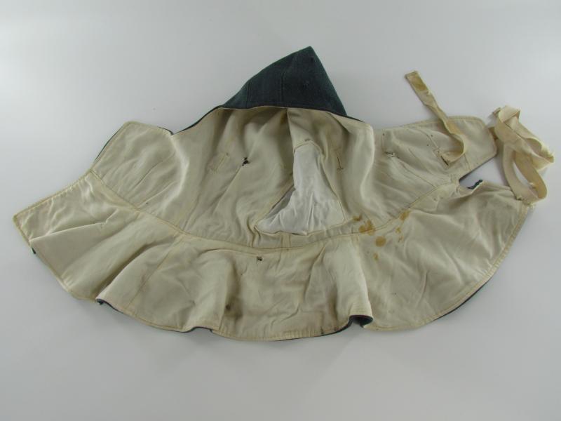 1ST Model Luftwaffe Winterhood in Blue Wool