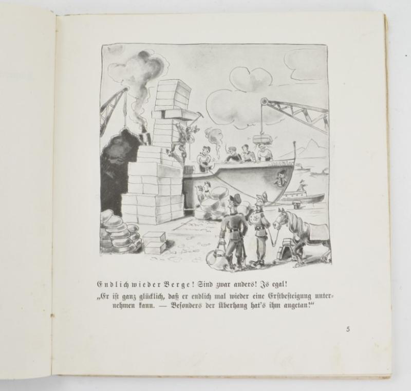 German Book: Nur kein Schema! Lachende Gebirgsjäger am Polarkreis