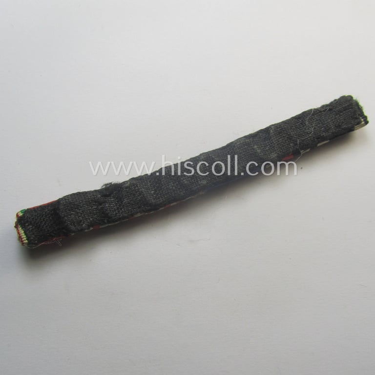 6-pieced, WWI- (ie. WWII-) period ribbon-bar (ie. 'Feld- o. Bandspange') showing resp. a WWI-period: 'EKII.Kl.', a: 'FKK m. S.', a: WH (Heeres) 'DA' and three Austrian, WWI-period commemorative-medals