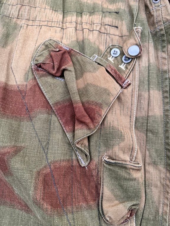 Fallschirmjager Sumpftarn " Knochensack" with plastic RiRi zippers