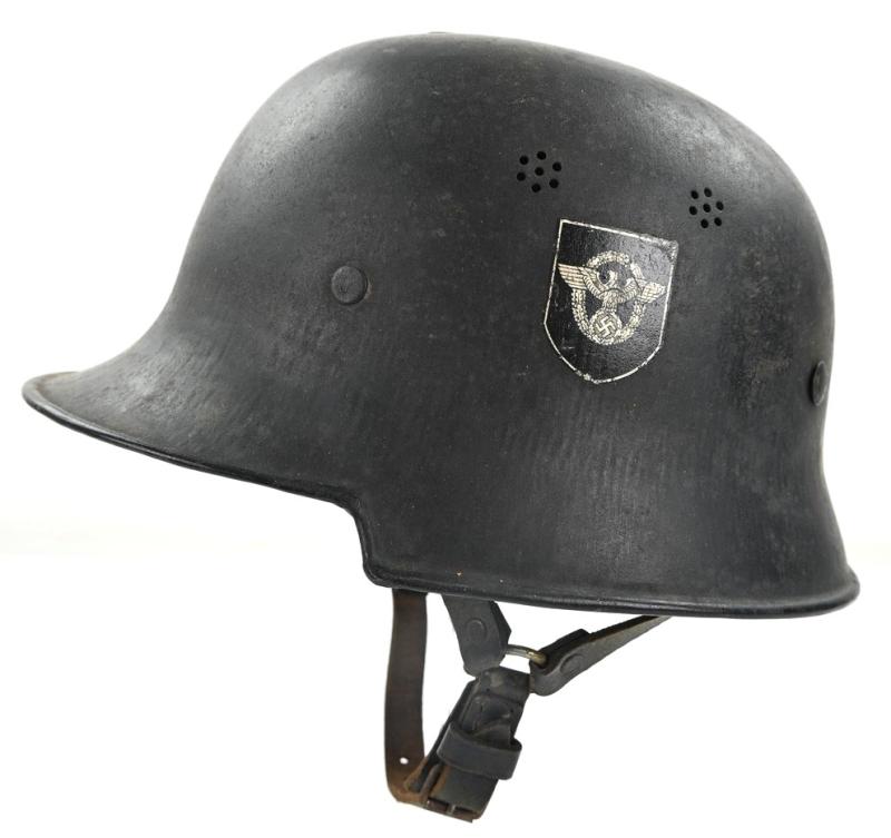 German M34 DD Fire Police Helmet