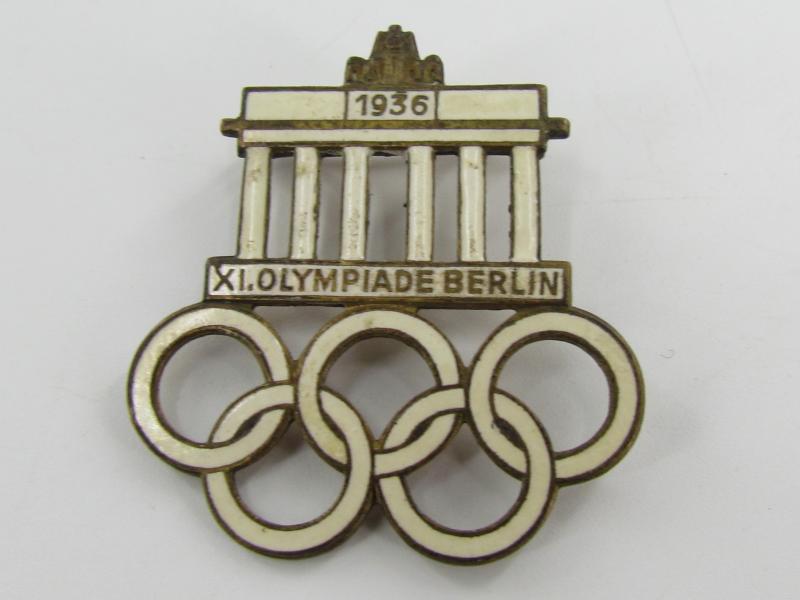 1936 Olympiade Berlin Visitors Badge