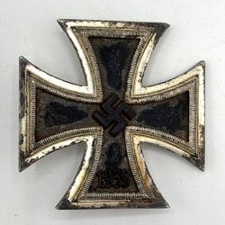 WH Iron Cross First Class "worn"