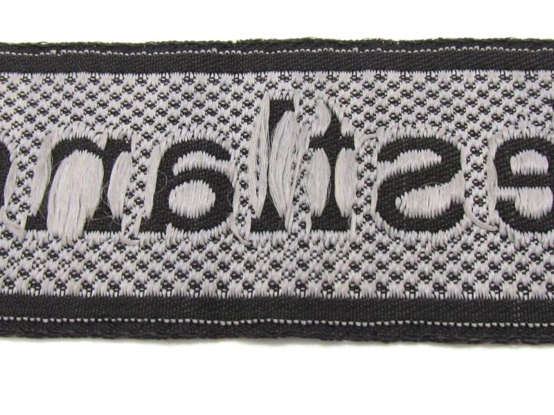 Flemish volunteer SS-Panzergrenadier-Regiment 10 ‘Westland’ Bevo Cufftitle