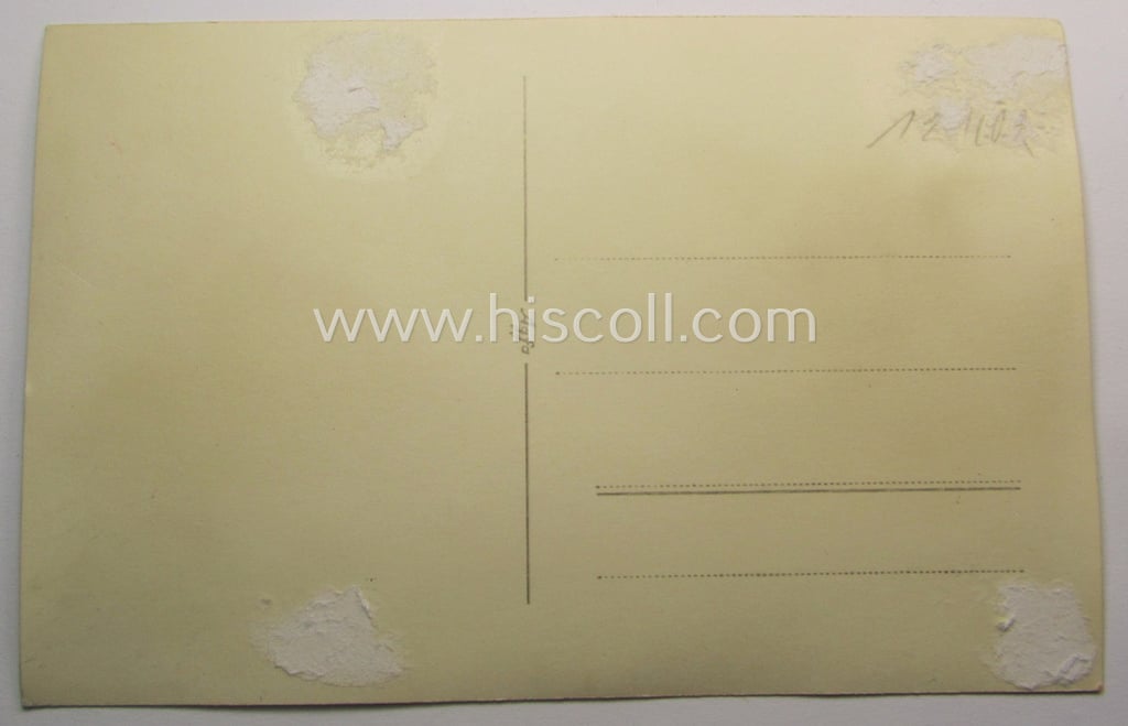 Pair of WH (Heeres), 'cyphered' 'M36'-pattern and/or pointed-styled (ie. generic-styled!) NCO-type shoulderstraps: 'Feldwebel u. Offz.-Anw. eines Kradschützen-Btls.' that comes with a period photo of the bearer