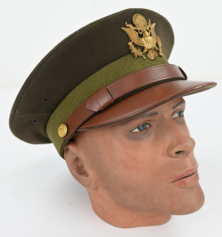 US WW2 Officer's Semi-Crusher Visor Cap