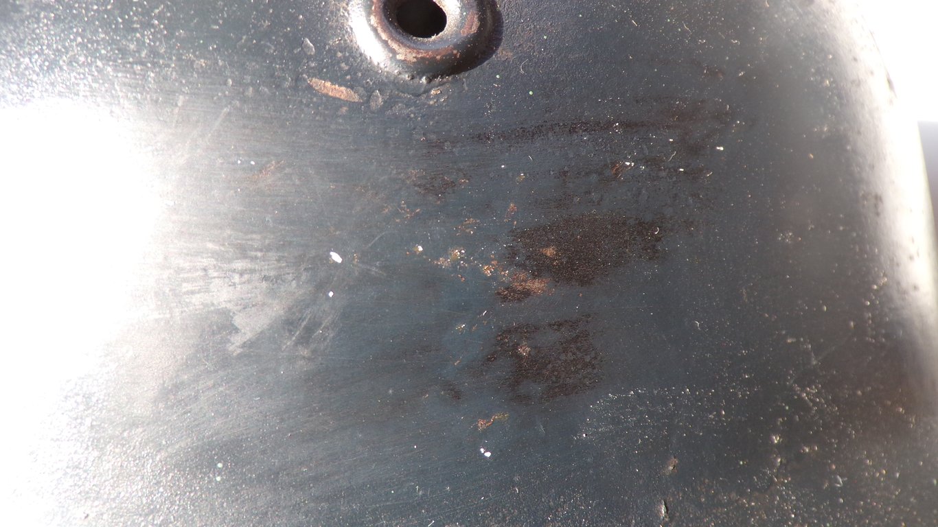 No decal M40 Luftwaffe blue helmet!