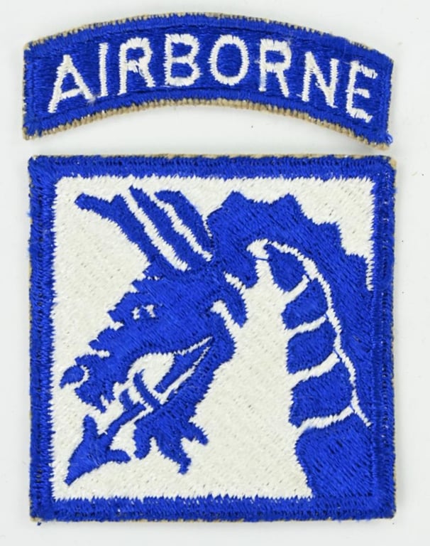 US WW2 XVIII Airborne Corps SSI